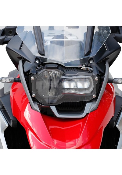 GP Kompozit BMW R 1200/1250 GS ADV 2013-2022 Uyumlu Far Koruma Şeffaf