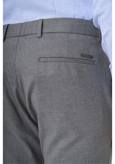 İmza Gri Yan Cep Slim Fit Esnek Chino Pantolon 1003260154