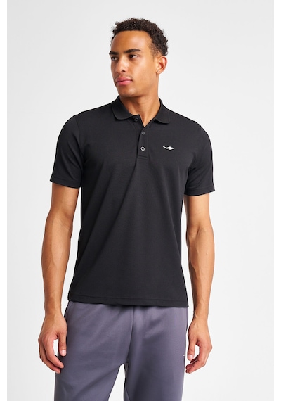 Erkek Kısa Kol Polo Yaka T-shirt 25s-1297-25n Siyah