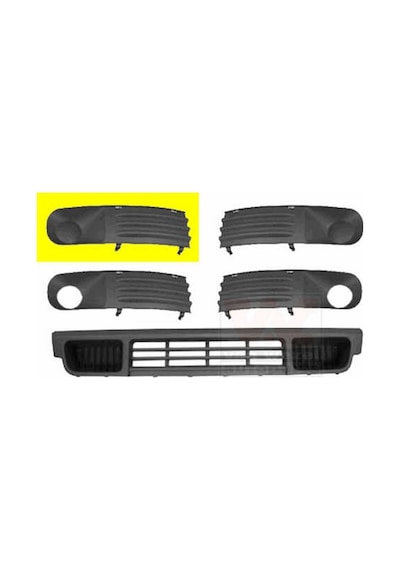 Volkswagen T5 2004 2010 Sis Far Kapağı Sağ Sıssız Oem No:7h0807490c