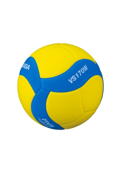 Mikasa VS170W No 5 Sentetik Deri Voleybol Topu Mavi Sarı Mavi - Sarı