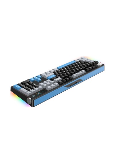 Havit Gamenote Kb912l Hot-swap Gaming Mekanik Klavye - Tft Ekran,3 Mod, Bt/2.4g/kablolu ,light Blue Switch