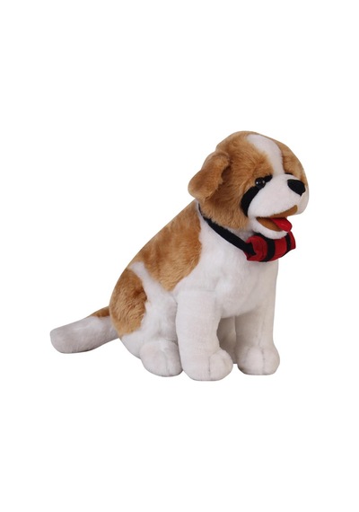 Oturan Saint Bernard Peluş 40 Cm