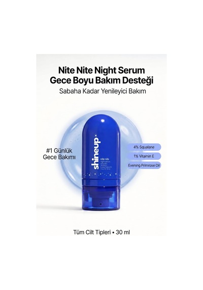 Tr Nite Nite Gece Serumu 30 Ml Bariyer Onarıcı, Yaşlanma Karşıtı