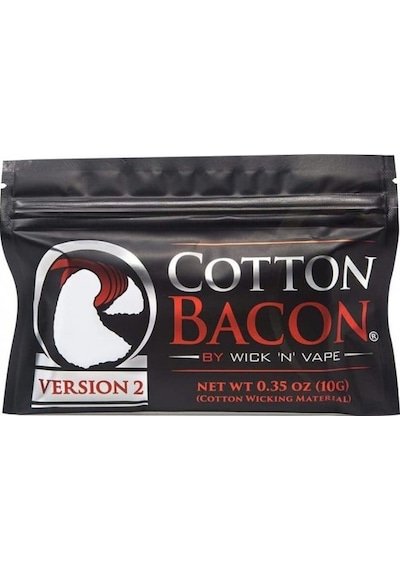 Catton Bacon Wick N Vape Version 2 Pamuk 10'lu