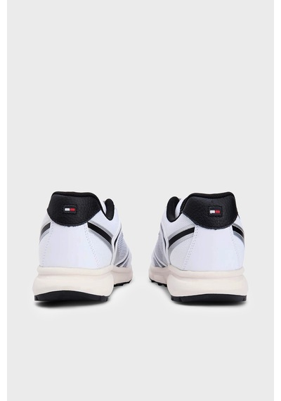 Tommy Hilfiger Logolu Sneaker Ayakkabı Erkek Ayakkabı Fm0fm05833 Bds Siyah