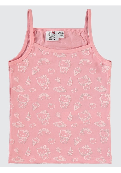 Hello Kitty Kız Çocuk 2'li Atlet Set 2-10 Yaş Pembe