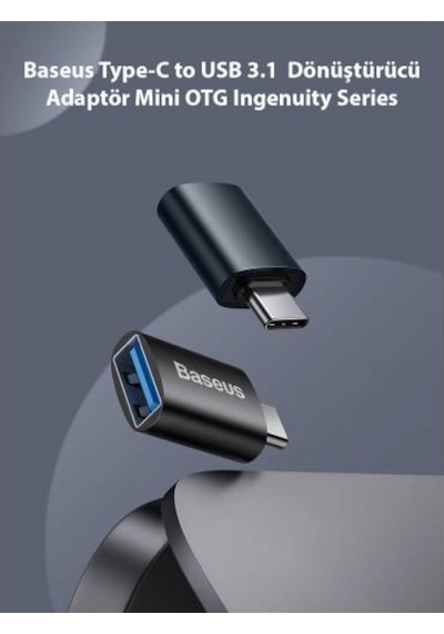 Baseus Type-C Otg Type-C To Usb Type-C Dönüştürücü Adaptör