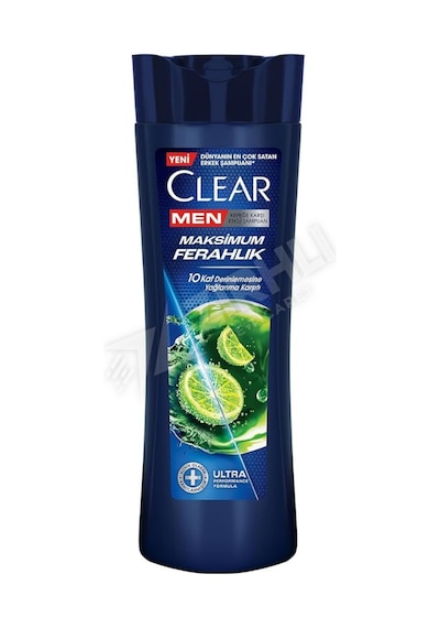4 Adet Clear Şampuan Yağlı Saç Derisi İçin Kepeğe Karşı Etkili 350 Ml