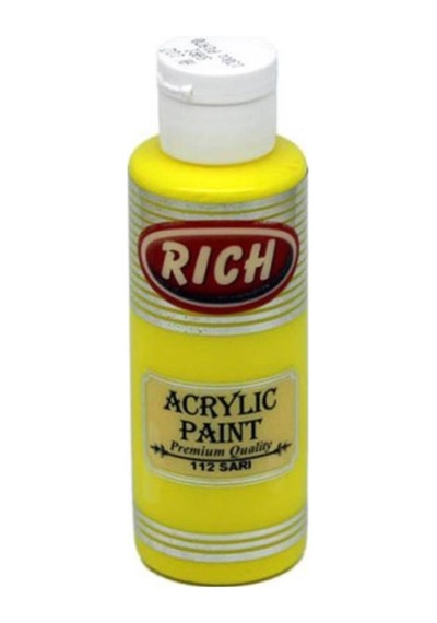 Rich Akrilik Boya 120 Cc Sarı 120-112