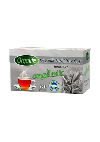 Orgalife Organik Earl Grey Çay Süzen Poşet 20 x 2 G