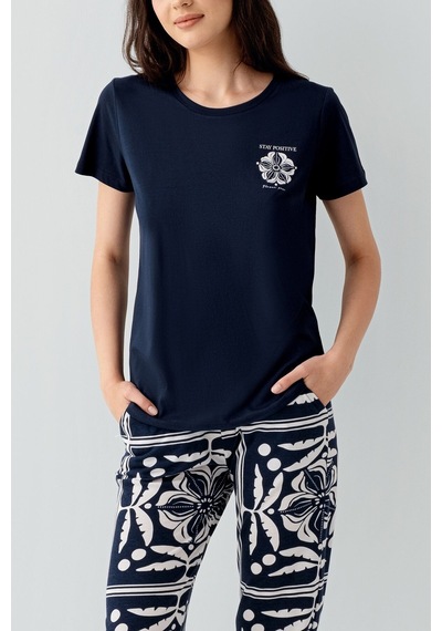 Arnetta Kadın Lacivert Pijama Takım Ar3565-s-v1 Lacivert