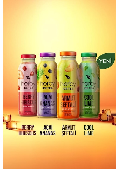 Ice Tea Soğuk Çay Şeker İlavesiz Karışık Deneme Seti 24 x 250 ML