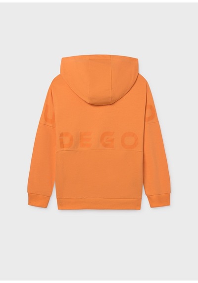 Mayoral Erkek Çocuk Kapşonlu Sweatshirt Turuncu