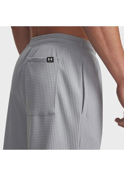 Under Armour Rival Waffle Erkek Gri Polo Yaka Tişört