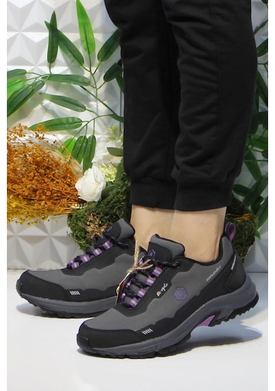 Lumberjack Eco Wmn Gri Anatomik Su Geçirmez Waterproof Outdoor Ayakkabı 001