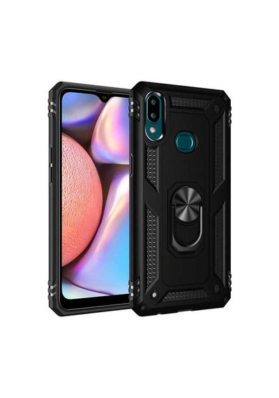 Samsung Uyumlu Galaxy A10s Kılıf Zore Vega Kapak Siyah