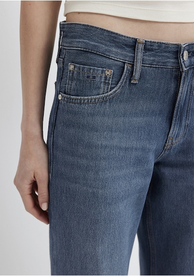 Mavi - Lovely Classic Denim Puslu Koyu Mavi Jean Pantolon 1012645-a3167
