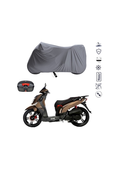 SYM HD2 200i Arka Çanta Uyumlu Motosiklet Branda Su Geçirmez Motor Branda