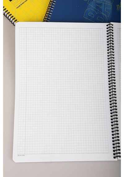 Lisanslı A4 80 Yaprak Çizgili Defter, Çok Renkli