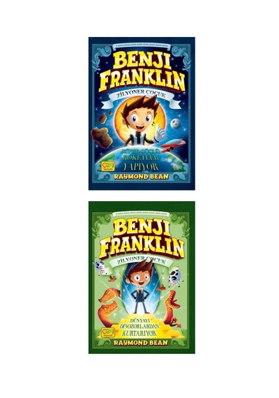 Benji Franklin Zilyoner Çocuk Serisi 2 Kitap Ciltli