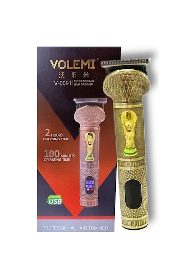 V-0091 Saç Sakal Ense 0 Traş Makinesi Epilasyon Öncesi Kıl Alma Tüm Vücut Şarjlı Tıraş Makinesi