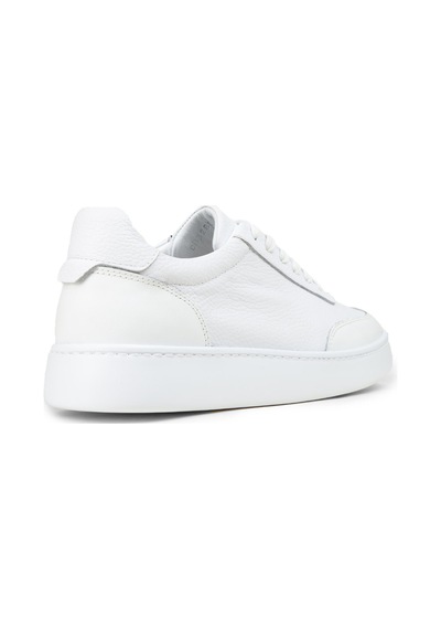 Deery Erkek Hakiki Deri Beyaz Sneaker Ayakkabı - 04406mbyze01