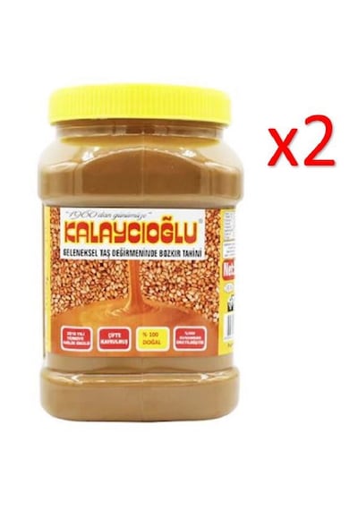 Kalaycıoğlu Bozkır Tahini Çifte Kavrulmuş Kepeksiz 2 x 935 G