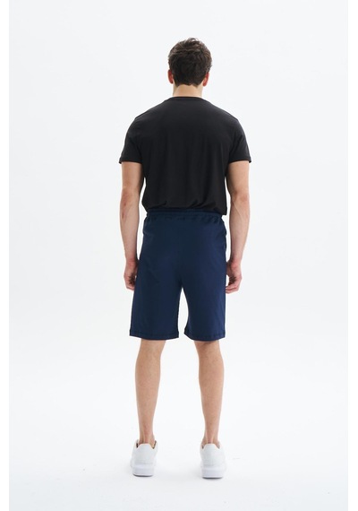 AR-MA Arma Erkek Regular Fit Basic Süprem % 100 Pamuk Cepli Şort Y29504279002 Lacivert