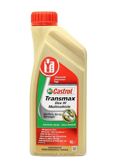 Castrol Atf Transmax Dex Iıı Multivehicle 1 Lt Otomatik Transmisyon Yağı