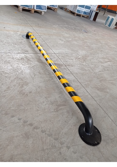 Araç Park Yeri Malzemeleri Otopark Stoperi Araç Stoperi Otopark Bariyeri 180cm Ø76mm 2.5mm