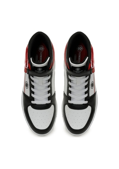 Lumberjack PLAN HI Erkek Sneaker 101386951 Kırmızı - Siyah