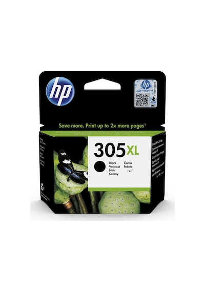 Hp 305Xl Black Siyah Mürekkep Kartuşu 3Ym62Ae Yüksek Kapasiteli