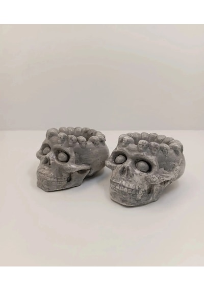 Tedi Sanat Kuru Kafa Kül Tablası Küllük 2 Adet