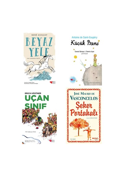 Can Yayınları Yabancı Yazarlar Çocuk Edebiyatı Seçkisi 4 Kitap