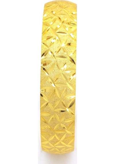 Ferizz Altın Kaplama Yıldız Model Bilezik 1.5 Cm Blz-3042 001