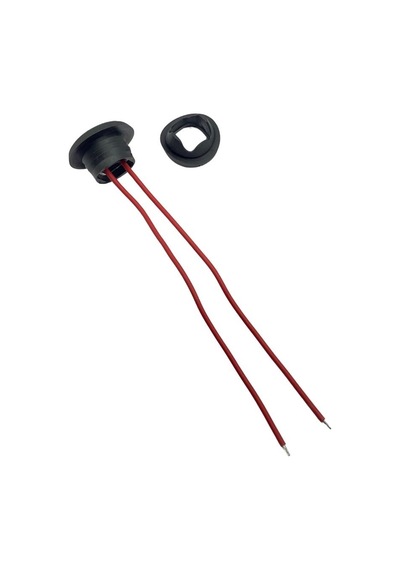 Frıstom 12v-24v Göz-ayna Altı-gündüz Sürüş Lambası Led Kırmızı Çap:20 Mm E9