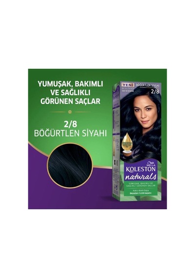 Hubrendy Tedarik Naturals Saç Boyası Böğürtlen Siyahı 2/8