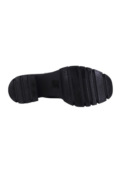 Albishoes Albini 2610911 Hakiki Deri Kadın Topuklu Sandalet Siyah