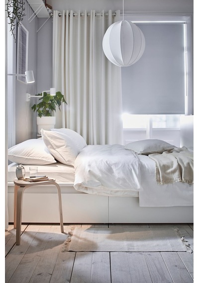 Ikea Merete Fon Perde 145x300 Cm Beyaz