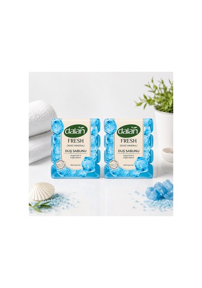 Fresh Deniz Minerali Duş Sabunu 600 G 150g X 4 X 2 Adet Diğer