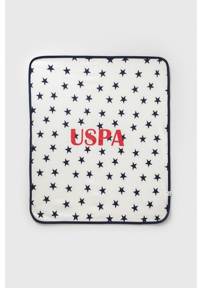 U.s. Polo Assn Erkek Bebek Beyaz Battaniye 5274-48987 Beyaz