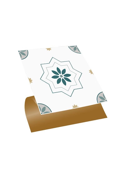 Kendinden Yapışkanlı Casablanca Desenli Pvc Karo 30x30 Cm 4 Adet 0,36m2