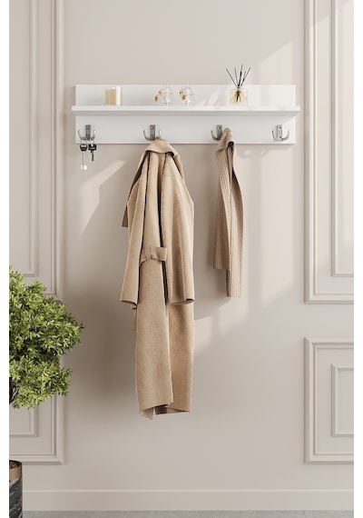 Aeka Ae-7002 Akasya Beyaz Duvara Monte 4 Askılı Raflı Portmanto Antre Hol Vestiyer Askılık 90 12 24 Cm Aeka Ae-7002 Akasya Beyaz Duvara Monte 4 Askılı Raflı Portmanto Antre Hol Vestiyer Askılık 90 12 24 Cm