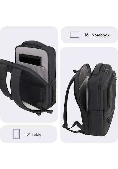Mack Mce-1212 16 Offıce Pro-3 Eco Notebook Sırt Çantası Siyah