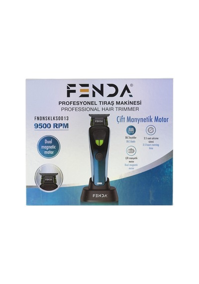 Fenda Profesyonel Ense Çizim Ve Sakal Kesme Makinesi Mavi Fndsklks0013
