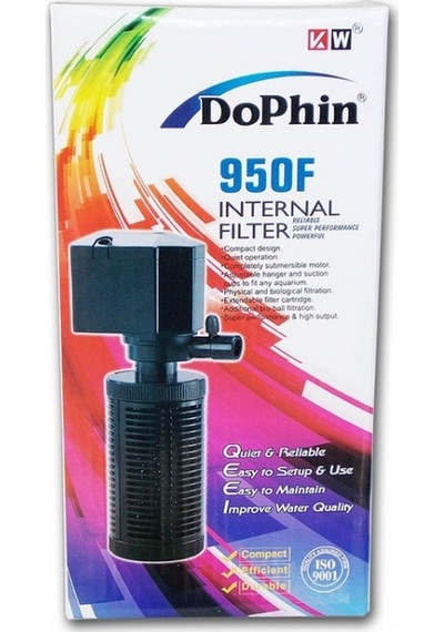 Dophin 950F Akvaryum İç Filtre 480 Lt/H 7 Watt