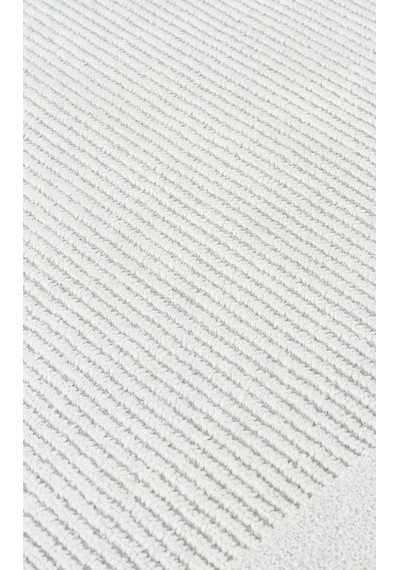 Eko Halı Napolı Nap 02 Grey Sade Desenli Modern Sık Dokuma Makine Halısı Gri 2