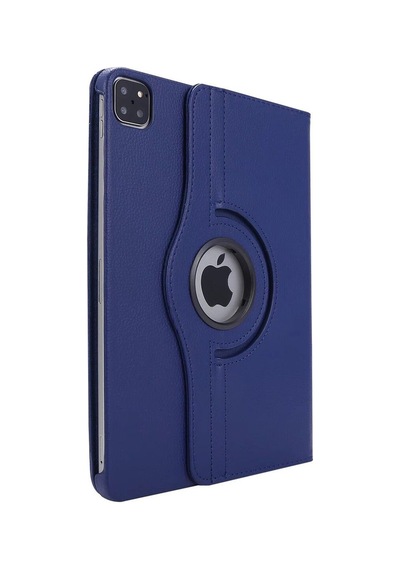 Apple Uyumlu iPad Pro 4. Nesil M2 2022 11 Inç 360 Dönebilen Standlı Tablet Kılıfı Ekran Koruyucu Ve Kalem Seti Kılıf