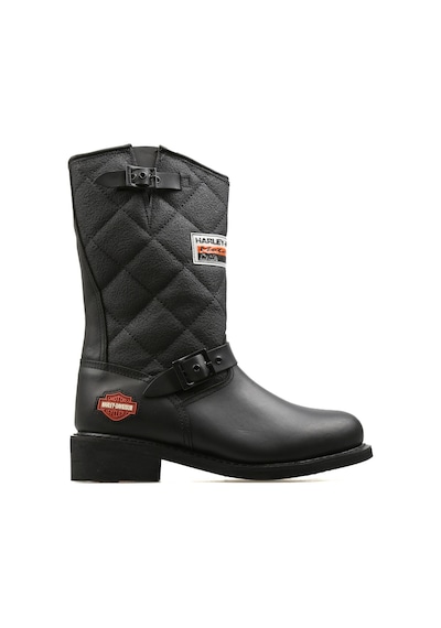 Harley Davidson Siyah Erkek Çizmesi Laconıa-Blk Siyah